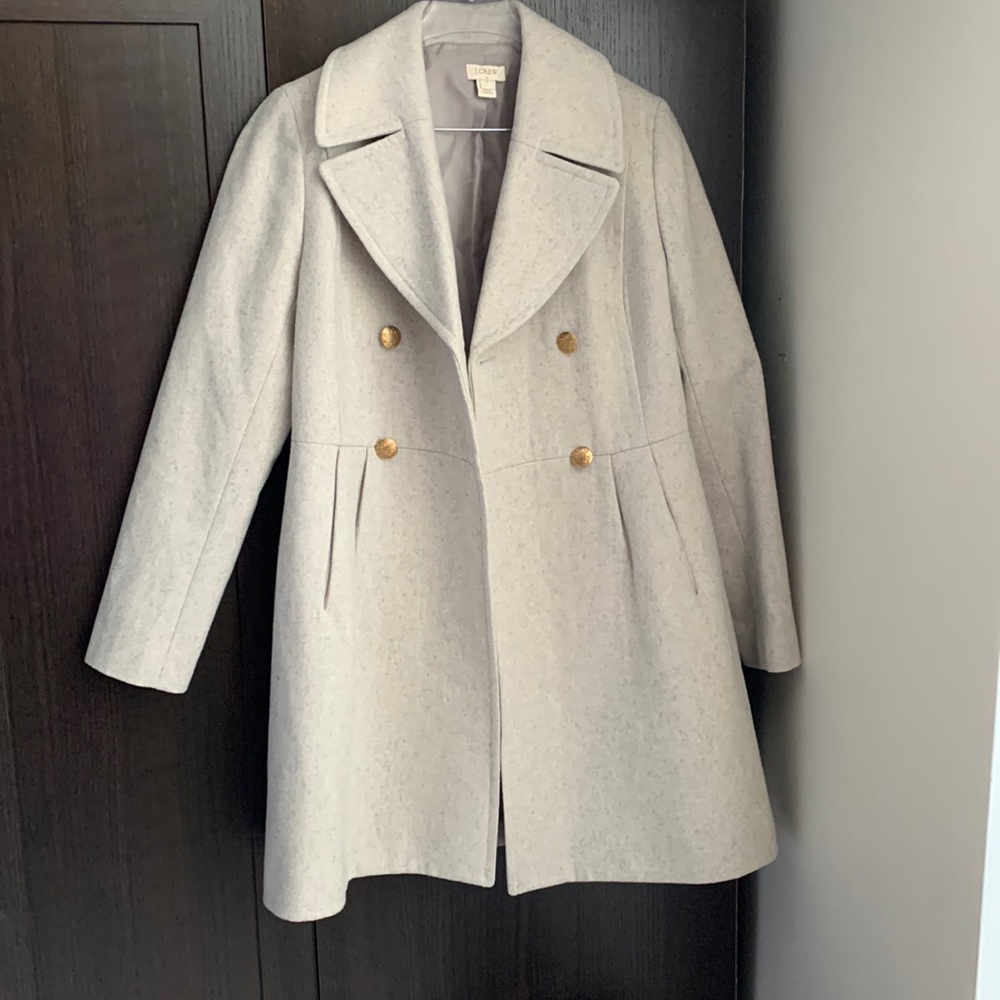 JCrew Wool Peacoat